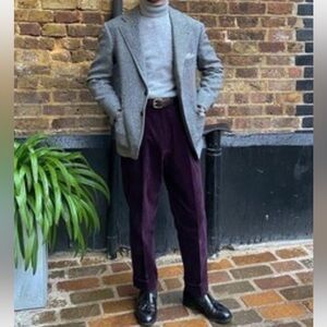 POLO RALPH LAUREN Plum Corduroy Pants